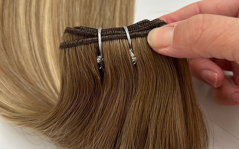 Wholesale Cuticle Remy Hair Machine Wefts Double Drawn