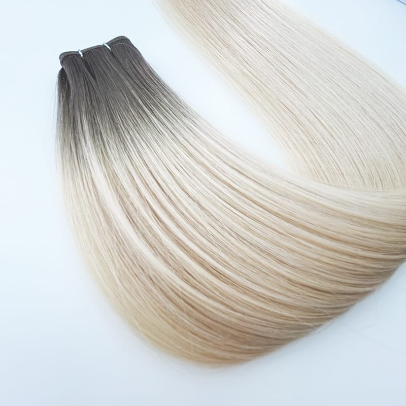 Genius Wefts Double Drawn Wholesale Cuticle Remy Hair Extensions
