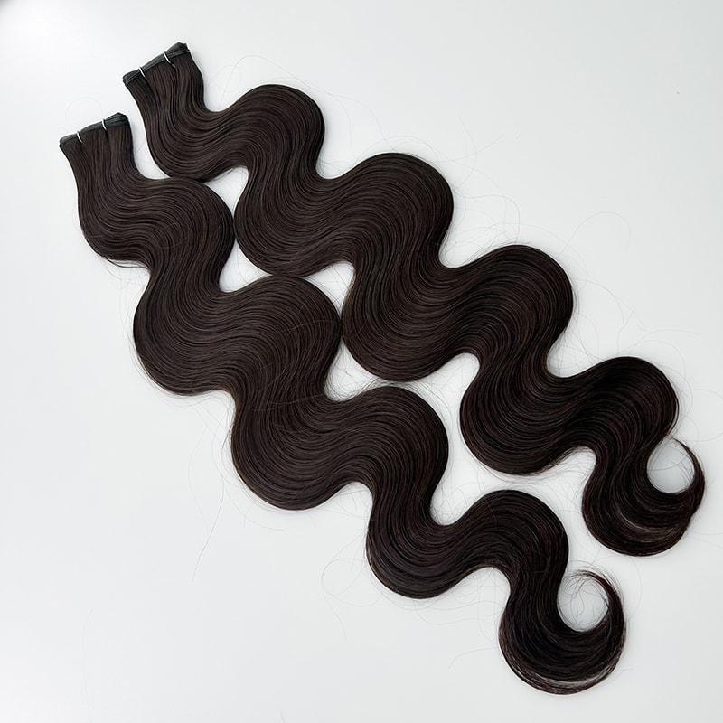 Genius Wefts Double Drawn Wholesale Cuticle Remy Hair Extensions