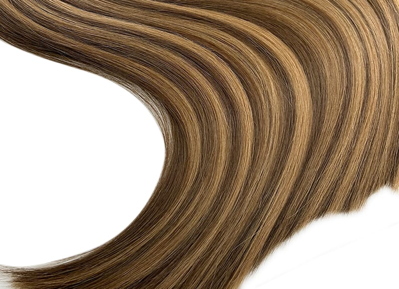 Cuticle Intact Remy Human Hair Injection Invisible Tapeins Hair Extensions