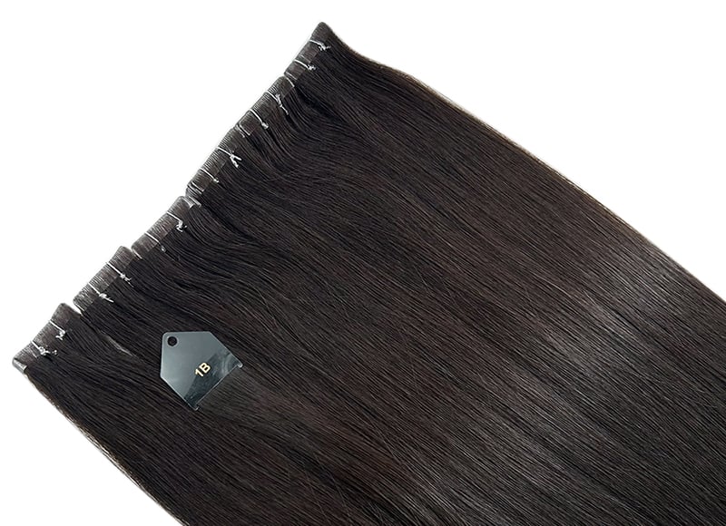 Cuticle Intact Remy Human Hair Injection Invisible Tapeins Hair Extensions
