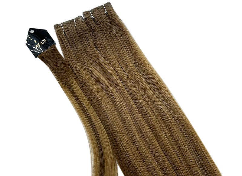 Cuticle Intact Remy Human Hair Injection Invisible Tapeins Hair Extensions