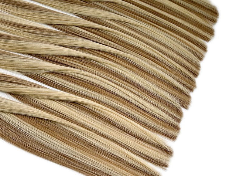 Cuticle Intact Remy Human Hair Injection Invisible Tapeins Hair Extensions