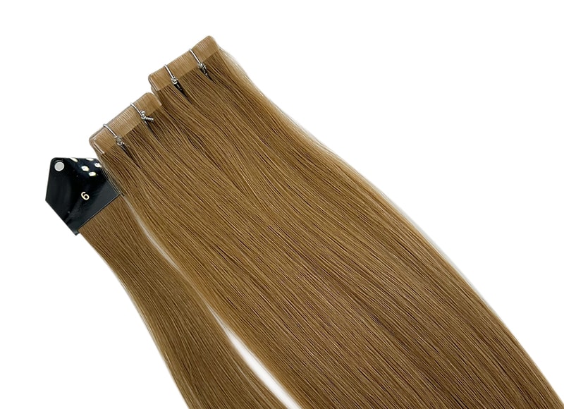 Cuticle Intact Remy Human Hair Injection Invisible Tapeins Hair Extensions