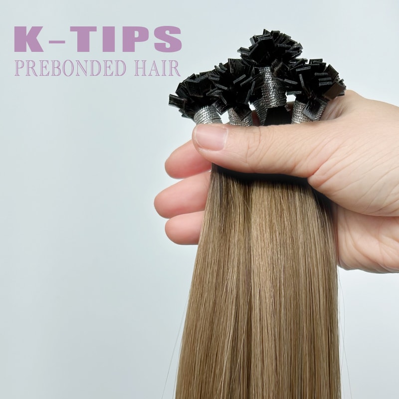 Hotfusion Keratin Capsule Flat Tips Hair Extensions Double Drawn Factory Direct Pricing