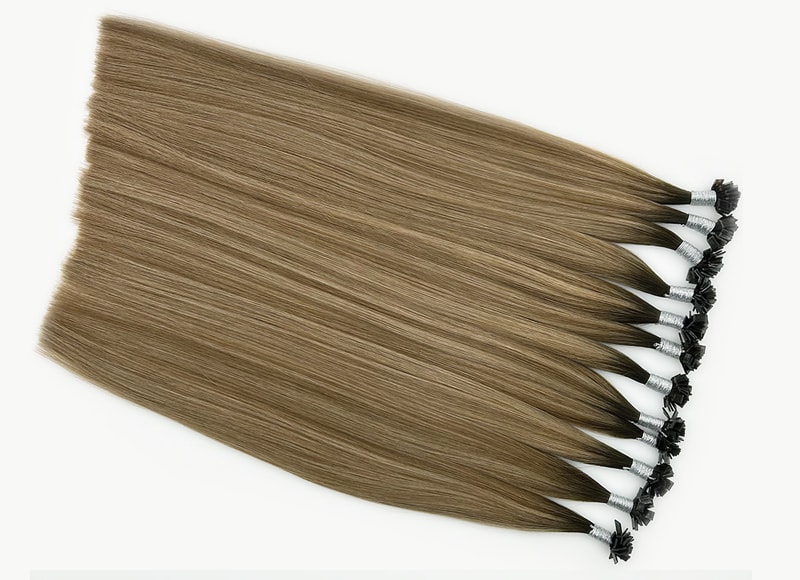 Hotfusion Keratin Capsule Flat Tips Hair Extensions Double Drawn Factory Direct Pricing