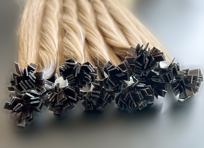 RTS Cuticle Remy Hair Ktips Hair Extensions Double Drawn Factory Direct Pricing