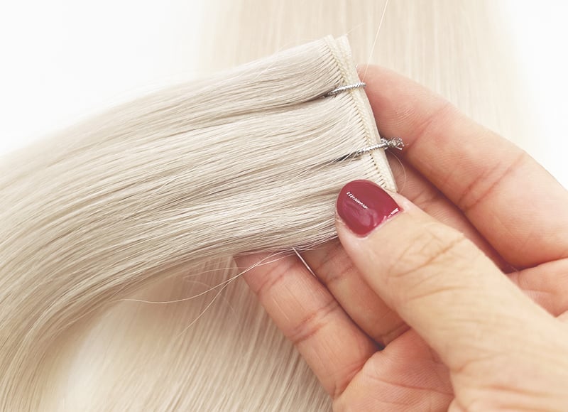 Genius Wefts Cuticle Intact Remy Hair Double Drawn #60A