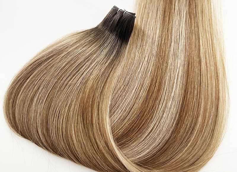 Genius Wefts Cuticle Intact Remy Hair Double Drawn #2T4/6