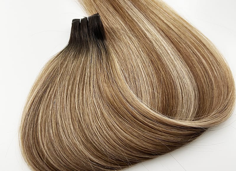 Genius Wefts Cuticle Intact Remy Hair Double Drawn #2T4/6