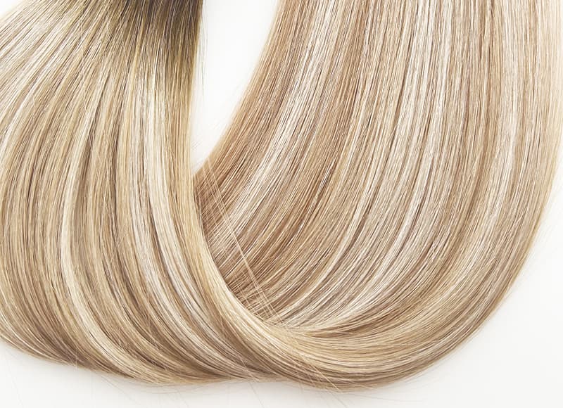Genius Wefts Cuticle Intact Remy Hair Double Drawn #2DT60A/18A