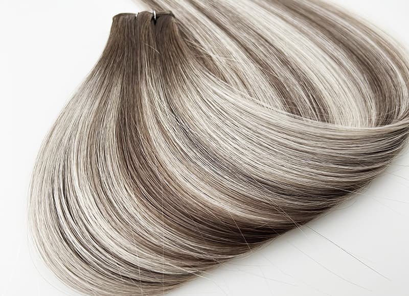 Genius Wefts Cuticle Intact Remy Hair Double Drawn #16AT16A/60A