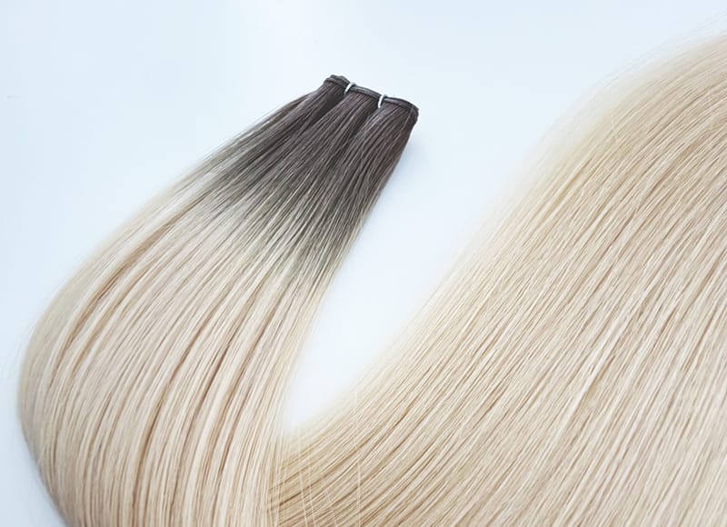 Genius Wefts Cuticle Intact Remy Hair Double Drawn #16AT/60 