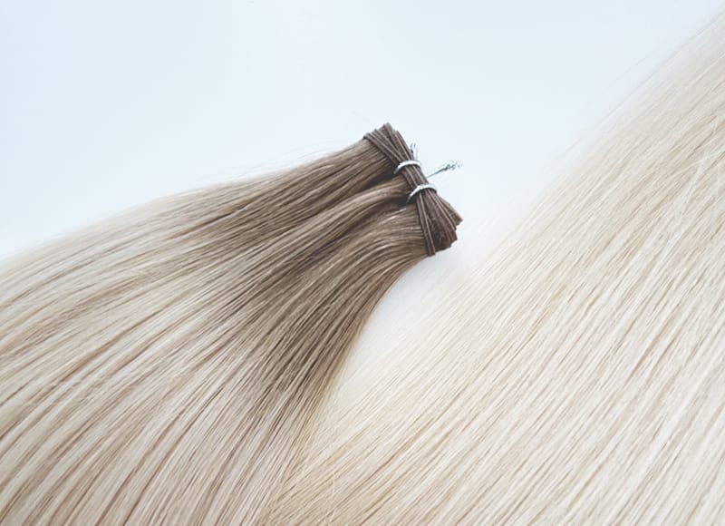 Genius Wefts Cuticle Intact Remy Hair Double Drawn #9T/60A