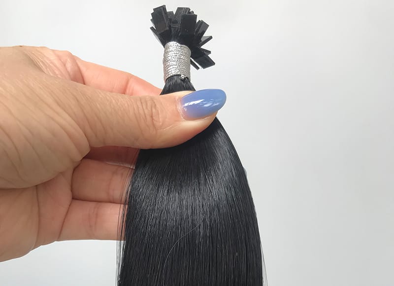 Flat-tips Cuticle Intact Remy Hair Double Drawn #1