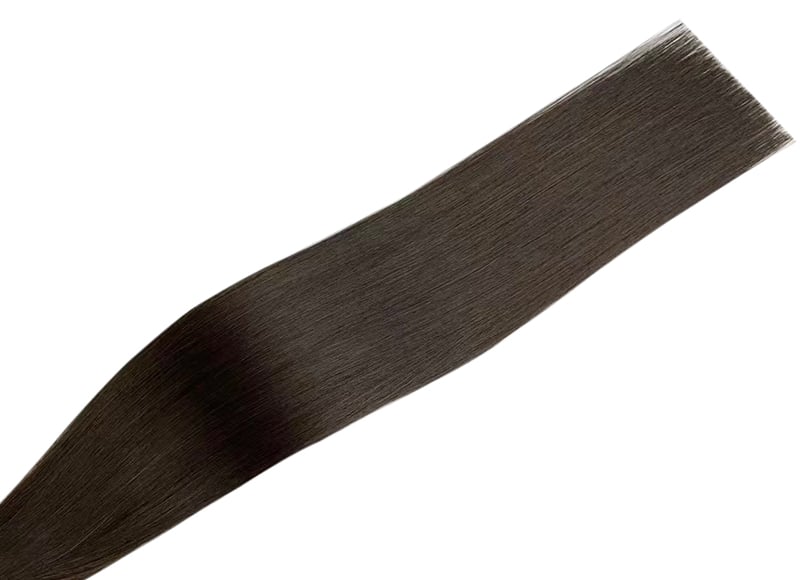Flat-tips Cuticle Intact Remy Hair Double Drawn #1B