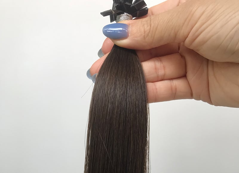 Flat-tips Cuticle Intact Remy Hair Double Drawn #2