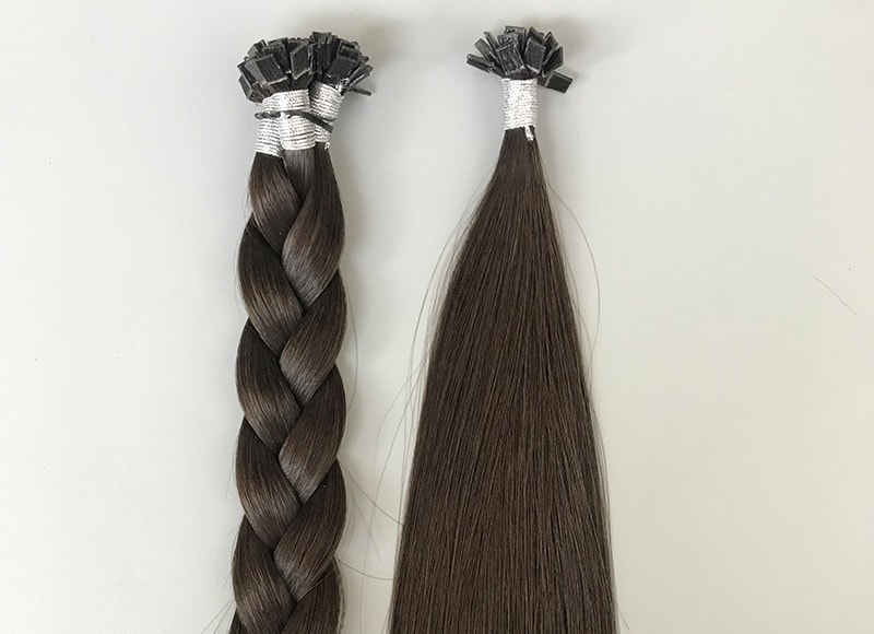 Flat-tips Cuticle Intact Remy Hair Double Drawn #2