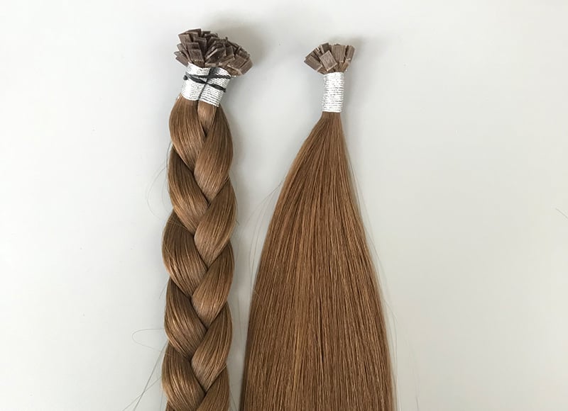 Flat-tips Cuticle Intact Remy Hair Double Drawn #4