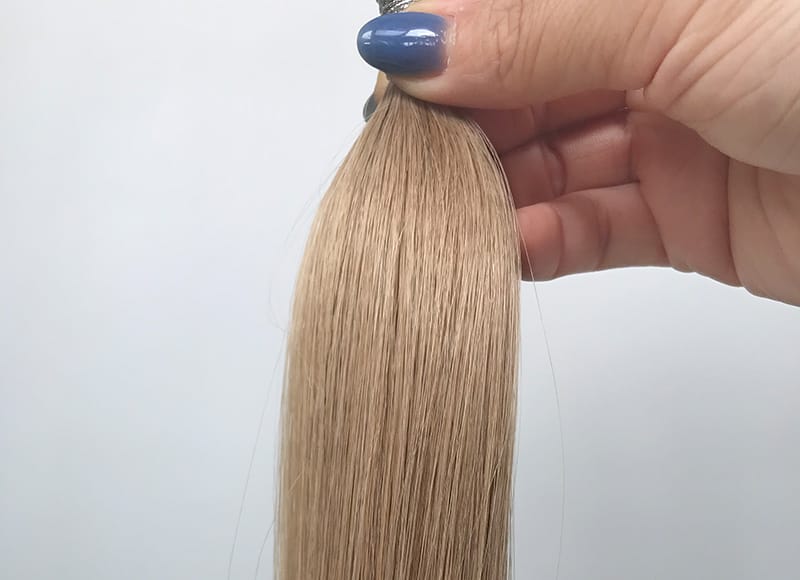 Flat-tips Cuticle Intact Remy Hair Double Drawn #6