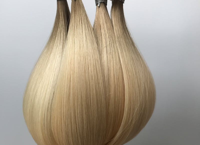 Flat-tips Cuticle Intact Remy Hair Double Drawn #9T60