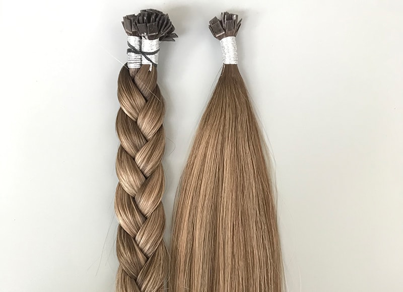 Flat-tips Cuticle Intact Remy Hair Double Drawn #2DT2DP6