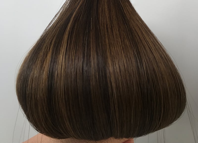 Flat-tips Cuticle Intact Remy Hair Double Drawn #2T2P4