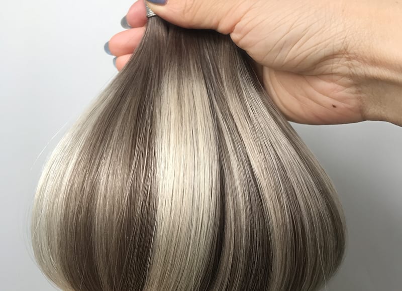 Flat-tips Cuticle Intact Remy Hair Double Drawn #16AT16AP60A