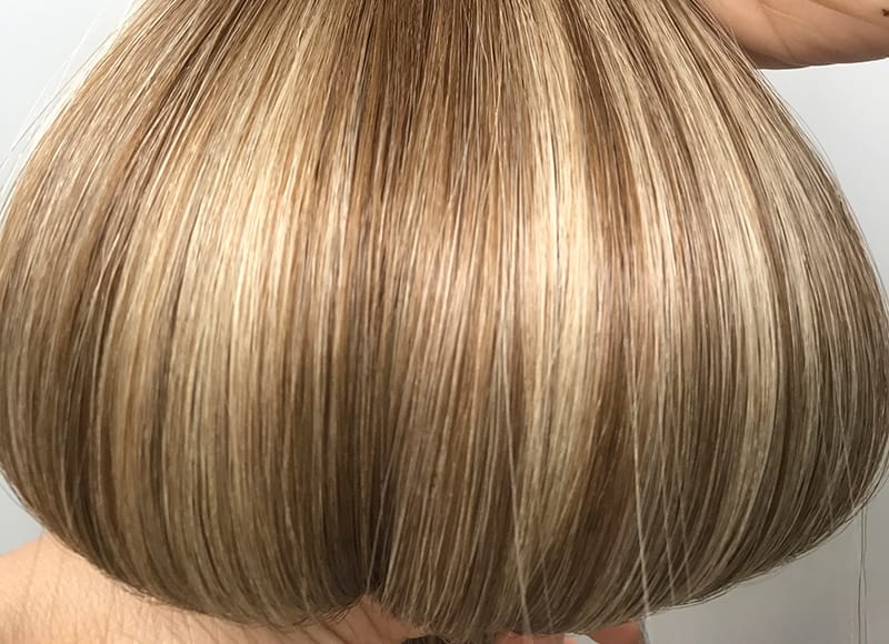 Flat-tip Hair Extensions Cuticle Intact Remy Hair Double Drawn #2DT4P22 