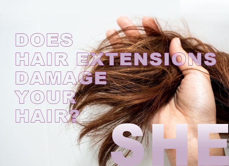 Does Hair Extensions Damage to Your Hair?