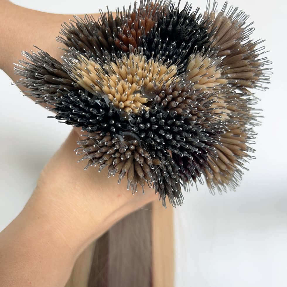 Cuticle Remy Hair Nano Tips Hair Extensions Double Drawn Factory Direct Pricing