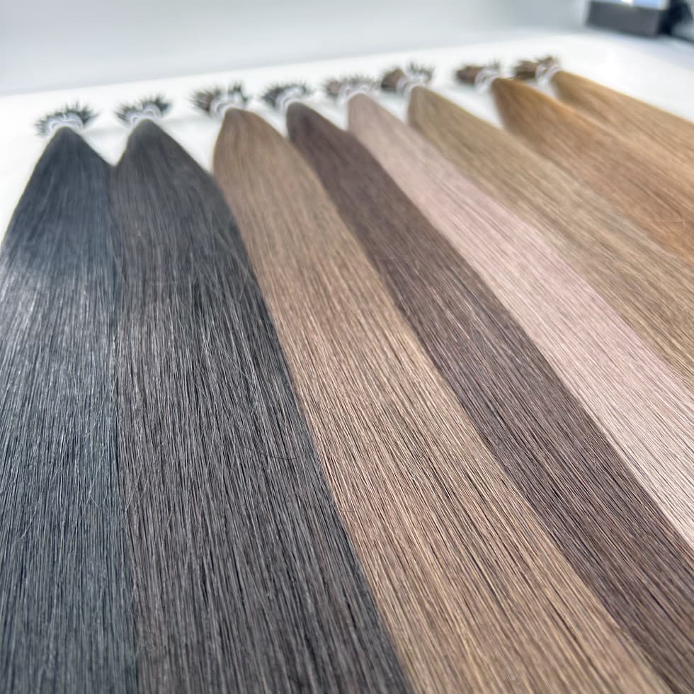 Cuticle Remy Hair Nano Tips Hair Extensions Double Drawn Factory Direct Pricing