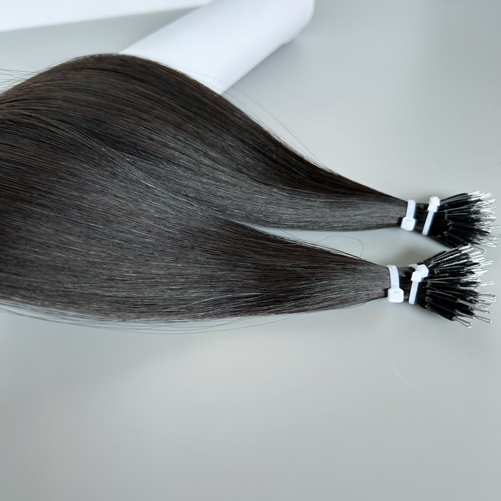 Nano Tip Hair Extensions #1B