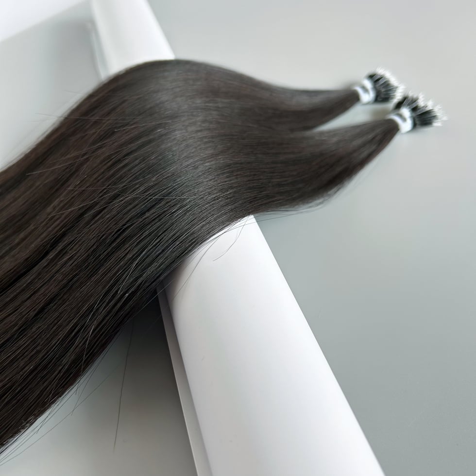 Nano Tip Hair Extensions #1B