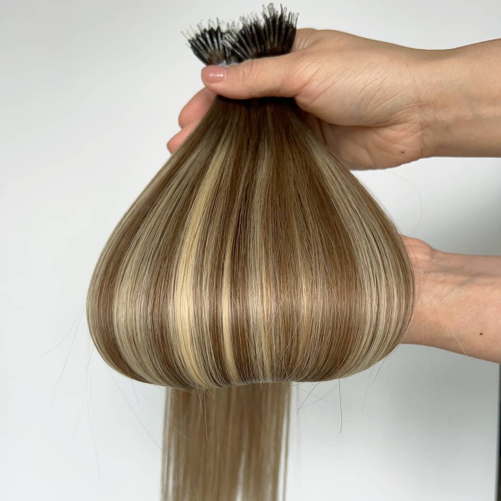 Nano Tip Hair Extensions #2DT4P22