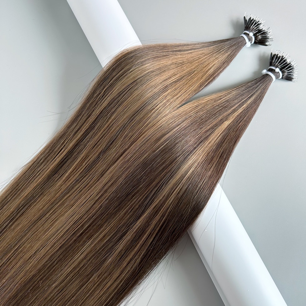 Nano Tip Hair Extensions #2T4P6