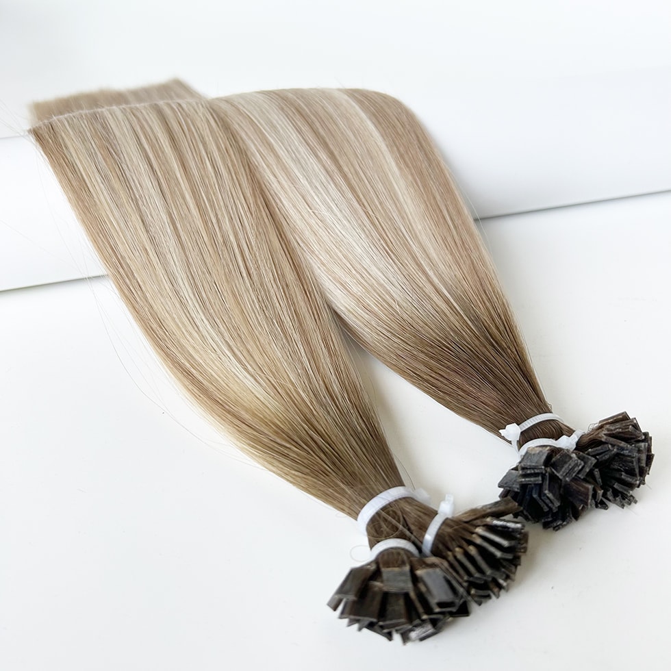 Flat Tip Hair Extensions #2DT18P60A