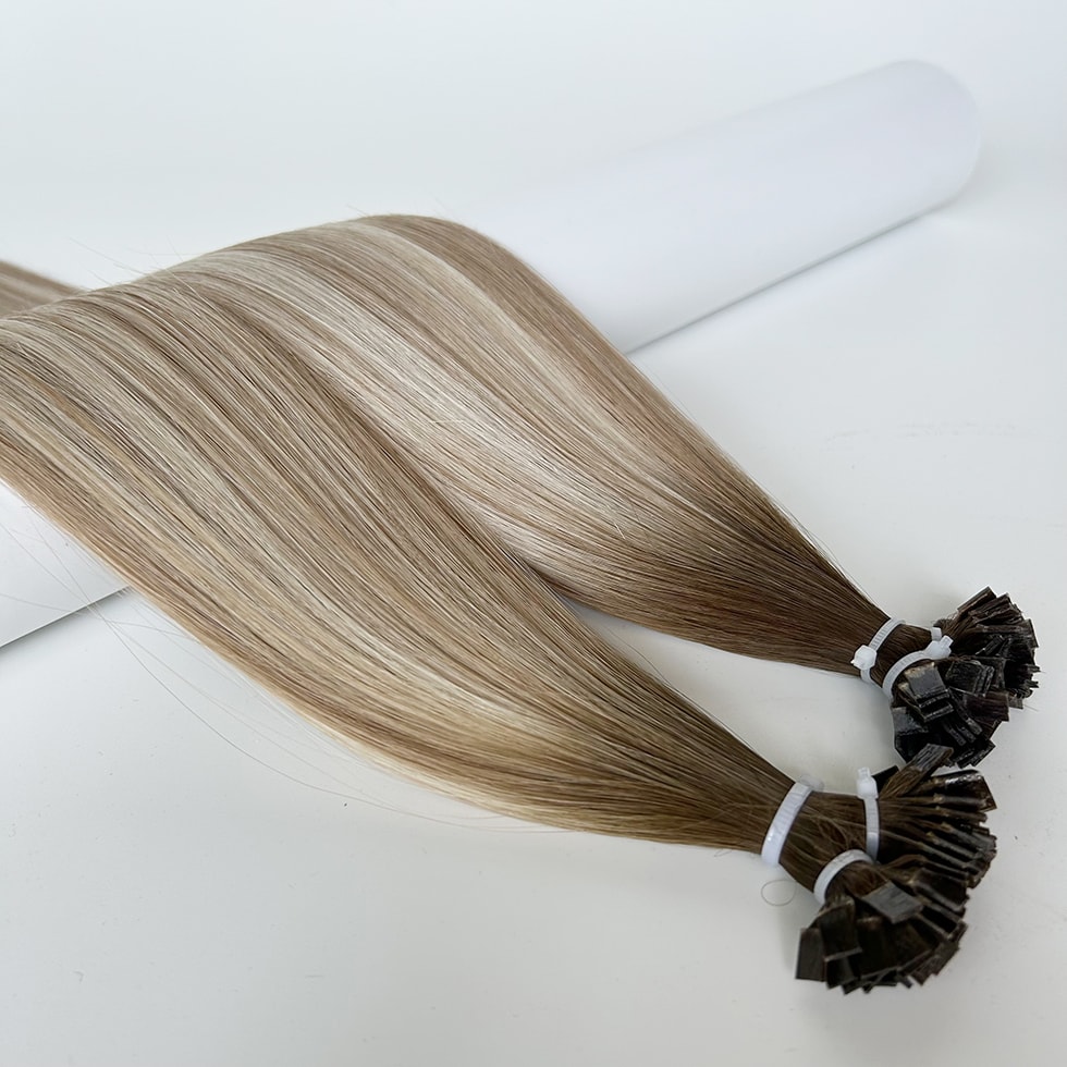 Flat Tip Hair Extensions #2DT18P60A