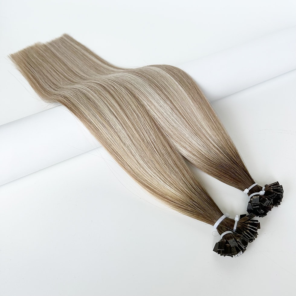 Flat Tip Hair Extensions #2DT18P60A