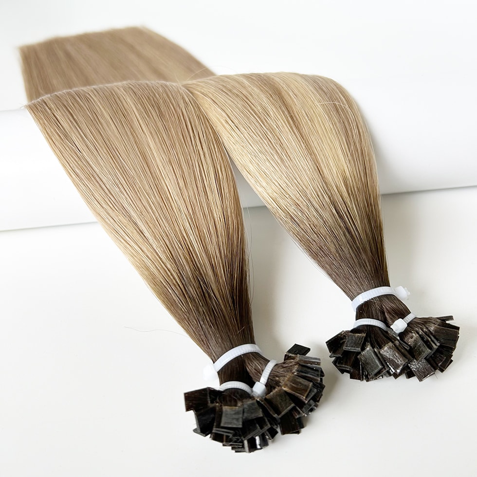 Flat Tip Hair Extensions #3T18P18A