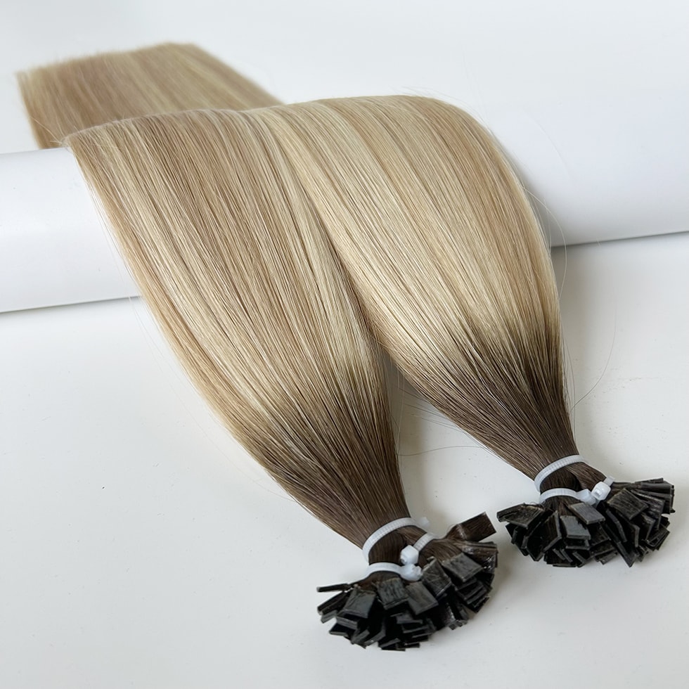 Flat Tip Hair Extensions #3T18P60