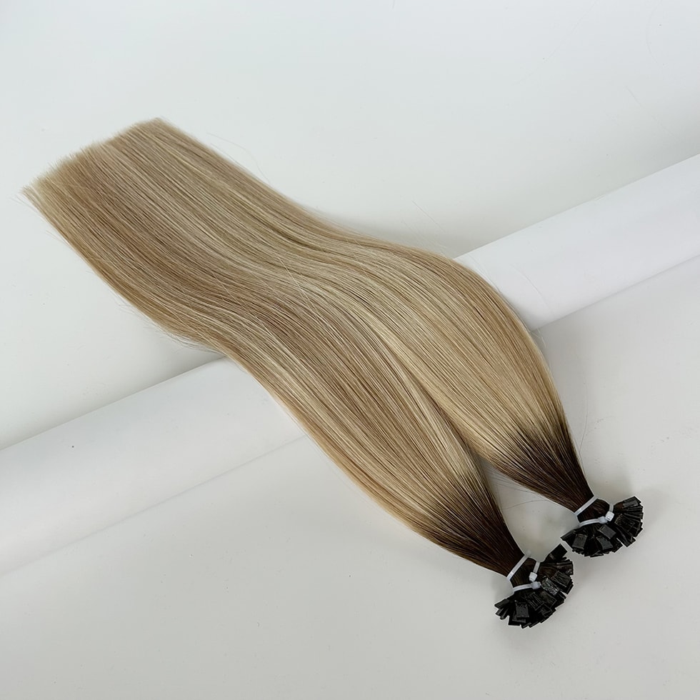 Flat Tip Hair Extensions #3T18P60