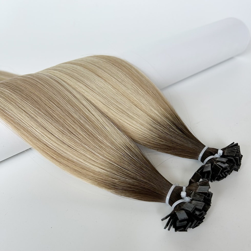 Flat Tip Hair Extensions #3T18P60