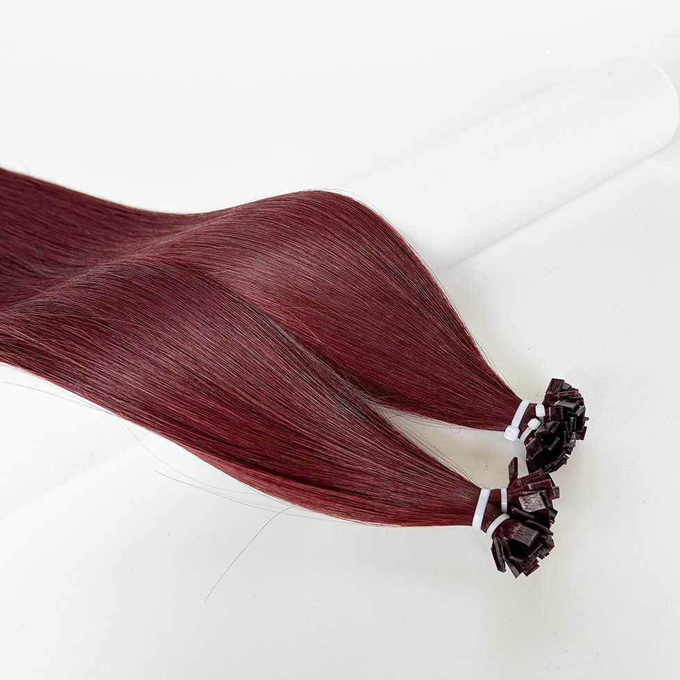 Flat Tip Hair Extensions #99J