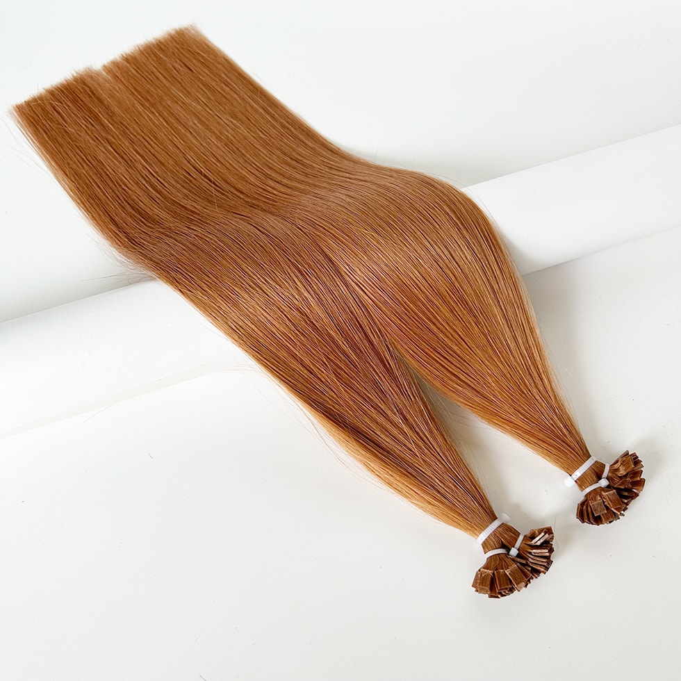 Flat Tip Human Hair Extensions #30