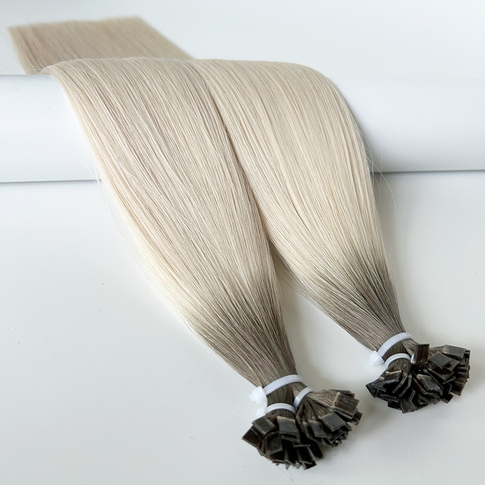 Flat Tip Hair Extensions #16AT60A