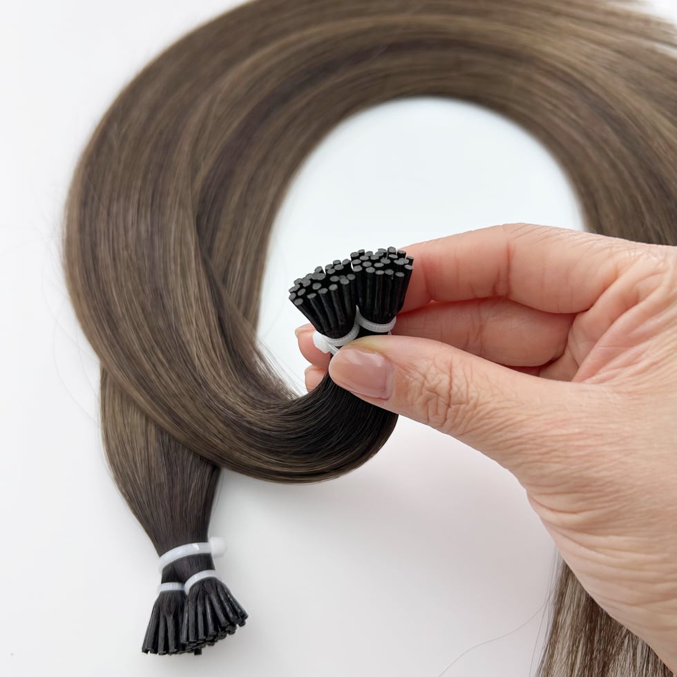 Stick I Tip Hair Extensions #2T2P2D