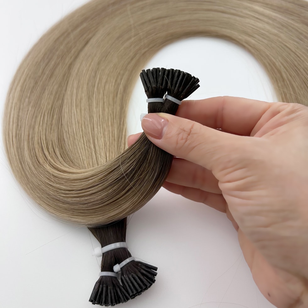Stick I Tip Hair Extensions #3T18P18A