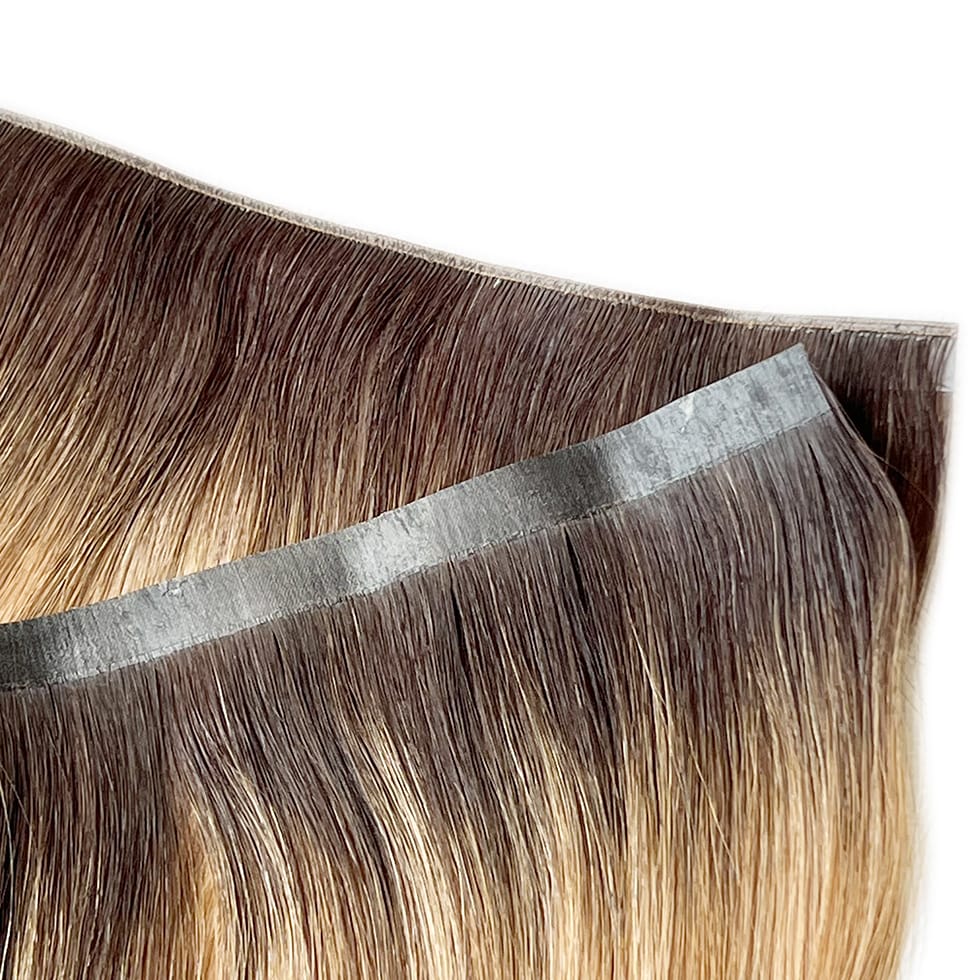 Thick Genius Tape Weft Virgin Remy Human Hair Extensions