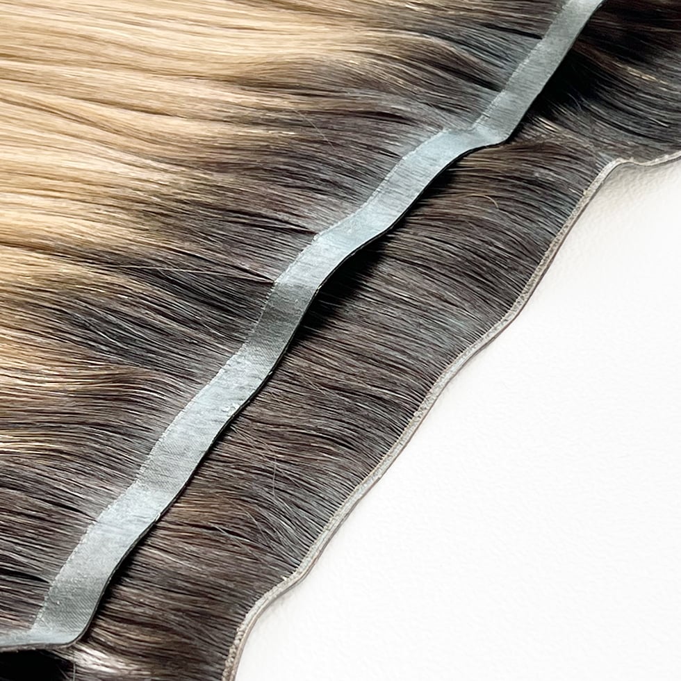 Thick Genius Tape Weft Virgin Remy Human Hair Extensions